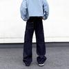 American High Street Jeans Men'S Autumn Trendy Brand Ins Loose Wide Leg Straight Leg Pants Micro Flared Pants