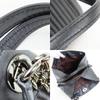 Gebrauchte COACH Schultertasche Edy 26834 Tabby-Leder Schwarz Kette