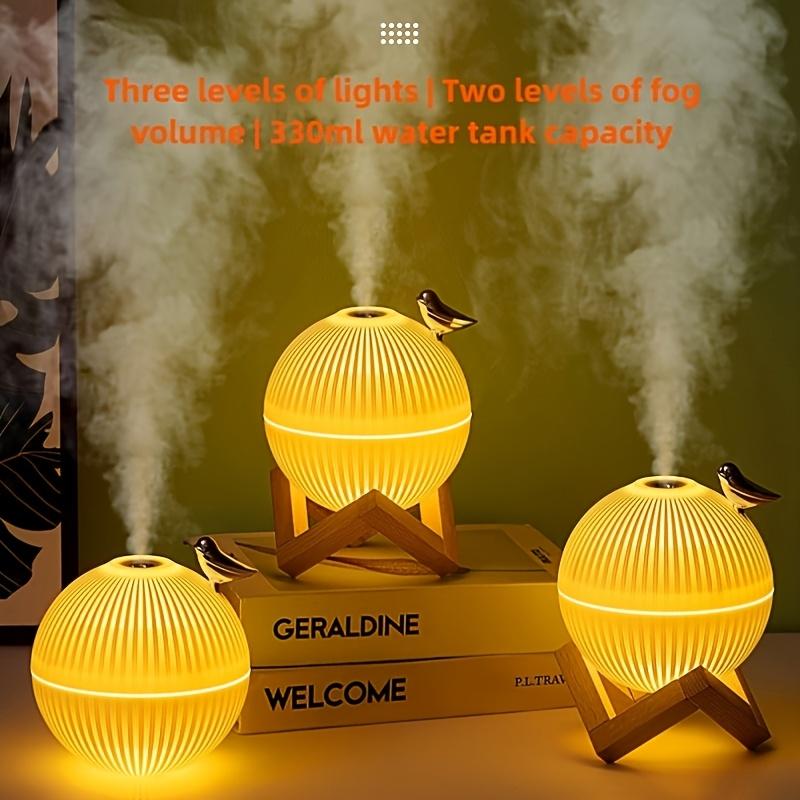 Moon Shaped Essential Oil Aromatherapy Diffuser, Home Single Room Bedroom Humidifier,Air Purifying Mist Sprayer with Large Capacity,USB Powered