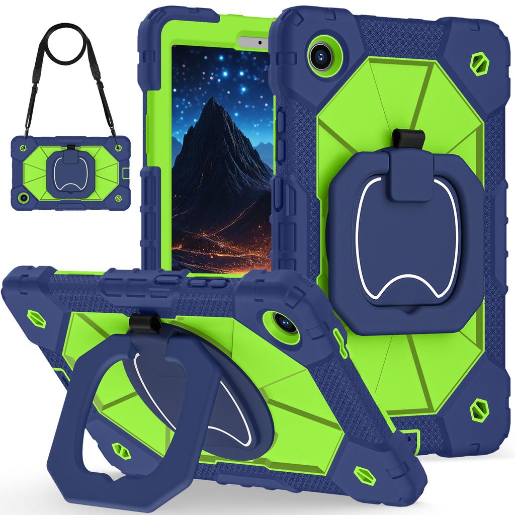 Kids Proof Case for Lenovo Tab One 8.7 Inch K9 TB305FU 2025 Shockproof Handle Strap Cover with Shoulder Strap