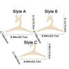 10Pcs Cute Wooden Clothes Hanger Non Slip Baby Clothes Rack Creative Baby Clothes Hanger  Baby Room