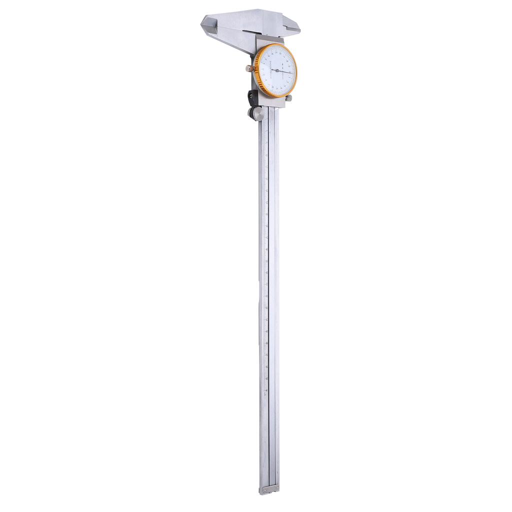 0‑300mm Vernier Caliper with Clear Dial Steel Handheld Measuring Ruler Tool 0.02mm