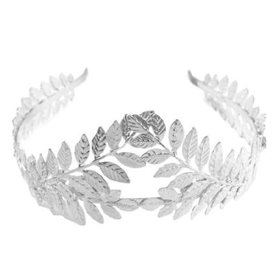 Halloween Headdress Leaf Headbands Bride Greek Floral Hair Accessory for Costume Parties Fashionable Look