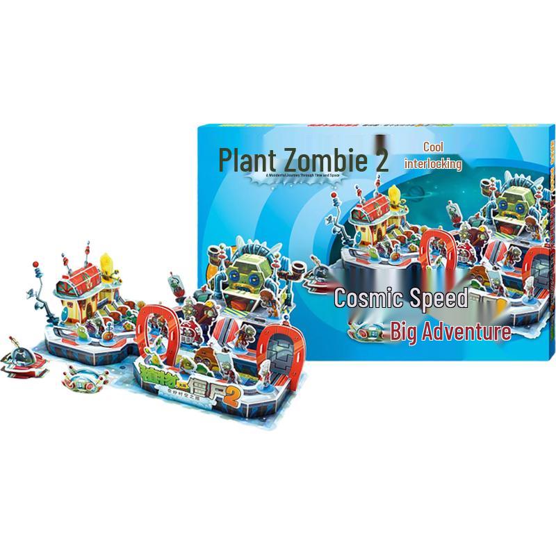 Rostliny vs. Zombies 2 Časo-prostorová cesta 3D puzzle
