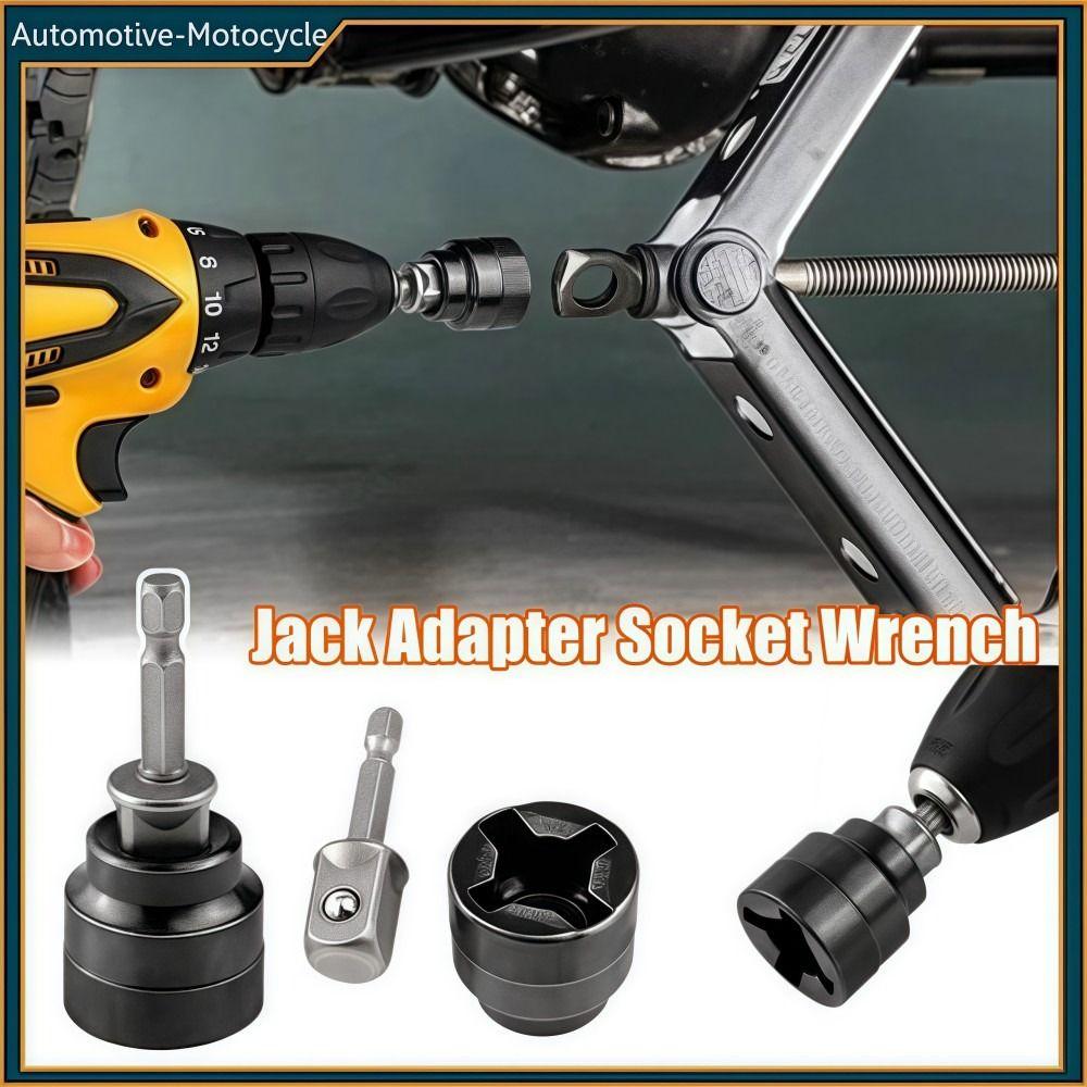 Hochleistungs-Universal-Steckschlüssel 1/2 Zoll Universelle Passform Elektro-Schraubenschlüssel-Steckschlüssel Einfach zu bedienen Bohrmaschinenkompatibel