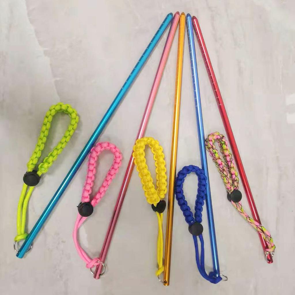 Underwater Shaker Noise Maker Rod Diving Indicator Stick Aluminium Alloys Underwater Signaling Devices Diving Rod