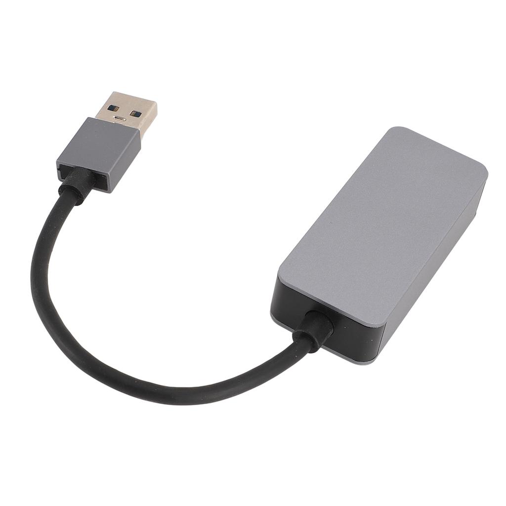 USB to Ethernet Adapter 2.5G Plug and Play USB 3.0 to RJ45 Gigabit Network Card for XP for OS X for Linux