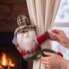 Soft Texture Christmas Curtain Tieback Clamp Style Xmas Curtain Fastener  Window Ornament