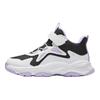 Anta Kids Comfortable Shock Absorbing Warm Mid-Top Casual Shoes Kids Casual Shoes White Purple A22446932-8
