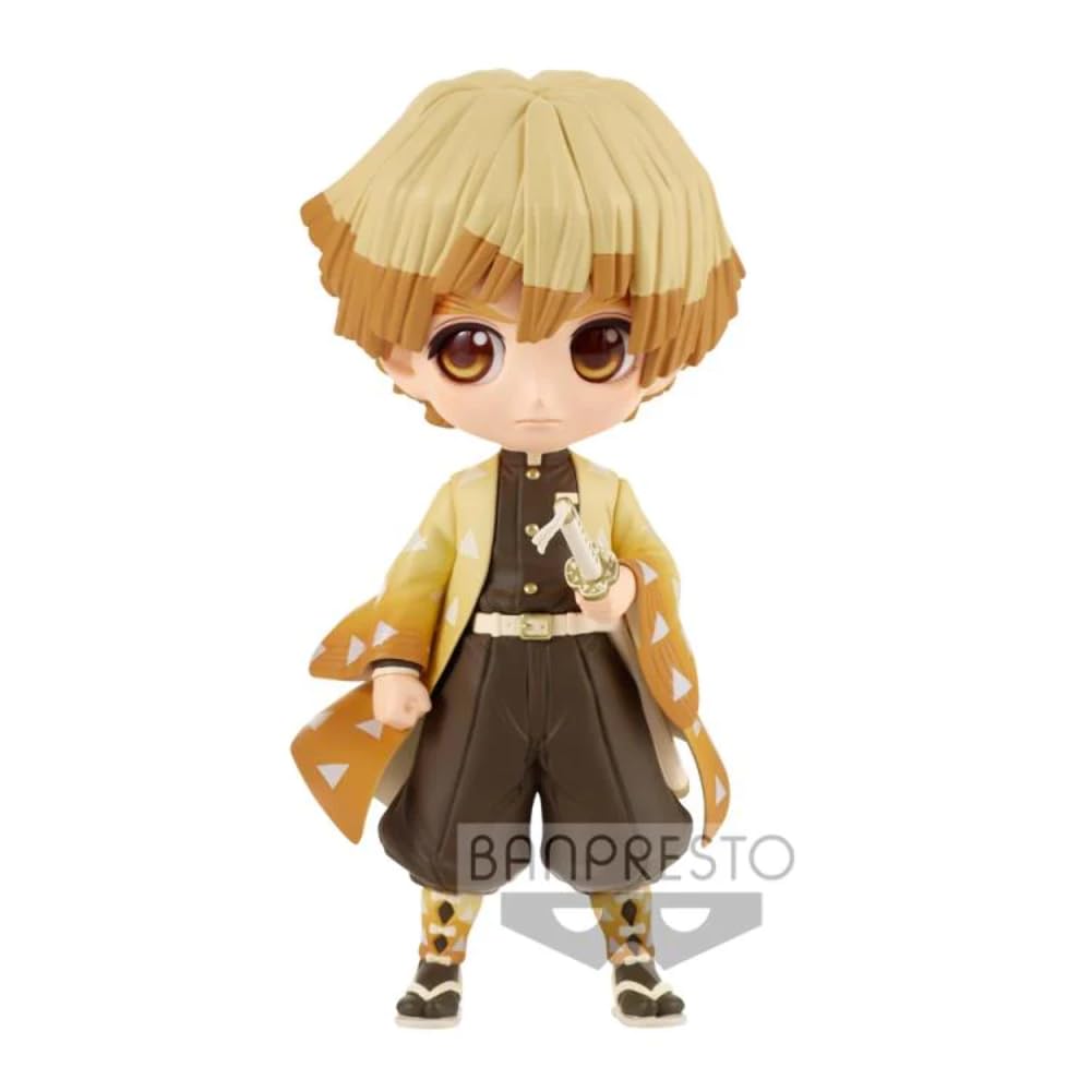 Banpresto Demon Kimetsu no Yaiba Agatsuma Zenitsu II Q posket Version B Statue Slayer