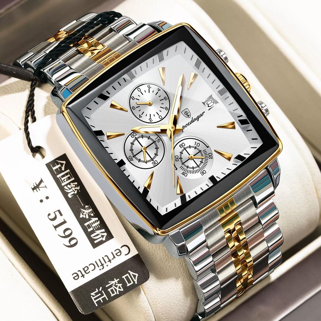 New fashion technology sense multi-functional Business Men's quartz watch, suitable for Christmas and Halloween gifts