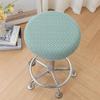 Stretchable Bar Round Stool Cover Thickened Stool Cushion Cover Soft Seat Chair Slipcover