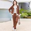 Women's Mid-Age Hooded Tracksuit Set