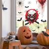 Halloween Skull Spider Bat Balcony Window Home Decoration Window Stickers