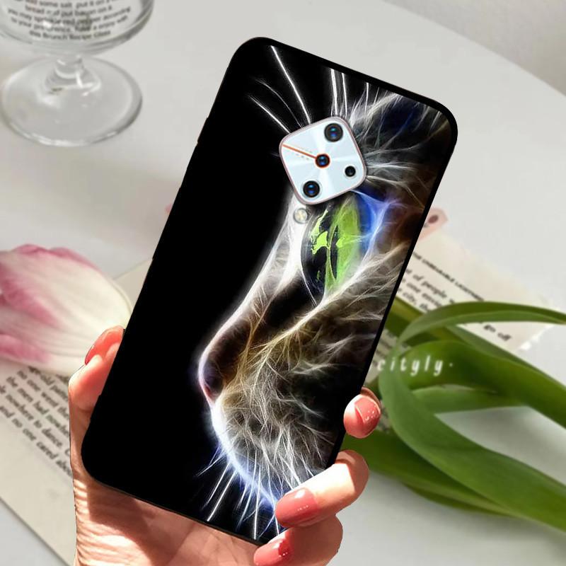 For Vivo V17 Case Cover S1 Pro Silicone Soft Painted Phone Case for VIVO 1920 V17 Russia Case TPU Bumper for vivoV17 V 17 s1Pro