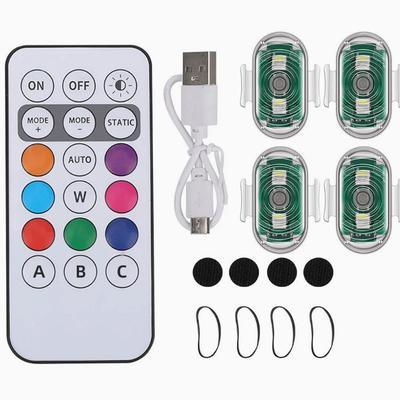 Wireless Remote-Control Motorcycle Safety Light: Anti-Collision, Colorful Night Warning