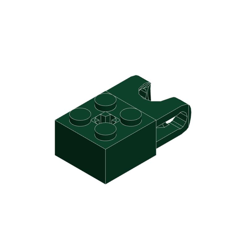 50g/27PCS 92013 2x2 Ball Socket Wide Axle Hole Building Blocks MOC Compatible with Brick Children Toys Gift Box