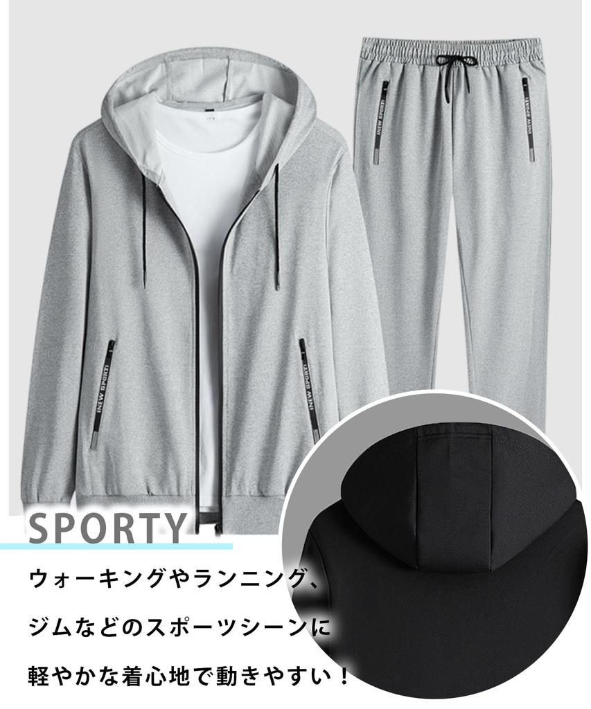 Tracksuit Workout J.STORE Men's 2-Piece Set, Stretch, Moisture-Wicking, Quick-Drying, Breathable, Lightweight, Comfortable, Black, Wear, Casual,