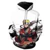 Anime Naruto 3D Hoodie for Teens Couples - Casual Spring Autumn Sweatshirt, Unisex Pullover