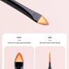 Professional Flame Triangle Makeup Brushes Cover Dark Circles Foundation Concealer Brush Cosmetic Face Detail Brush Beauty Tools