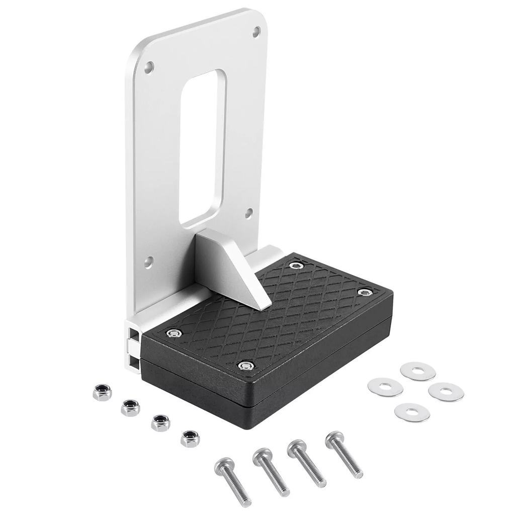 Universal Transom Trolling Motor Mounting Bracket for Kayaks Backing Plate Mount Bracket for Clamp-on Electric Trolling Motors