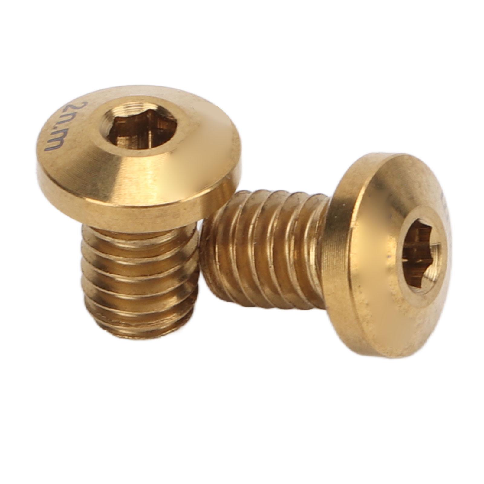 Diyelecs Light 2Pcs Bike Brake Screws Accurate Thread Mountain Bicycle Brake Fixed Screws For Ut6800da9000da9010force