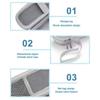 Simple EVA Insulin Cooling Bag Waterproof Thermal Insulated Insulin Cooler Solid Color Glaciated Cold Storage Bag Diabetics