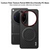 For OPPO Find X9 Ultra 5G Phone Case IMAK Ruiyi Series Carbon Fiber Magnetic Case