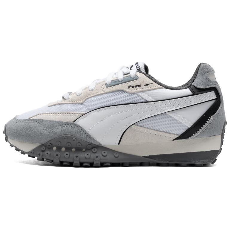 Puma Blktop Rider Pop Comfortable Versatile Durable Low-Top Lifestyle Casual Shoes Unisex sneaker Light-Gray 393866-06