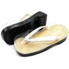[Asakusa Kimono Market] [Made in Japan] Rain Setta Sandals with Urethane Sole for Men (L/LL) White