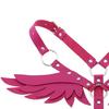 Angel Wing Faux Leather Adjustable Harness Waist Shoulder Bondage Halterneck