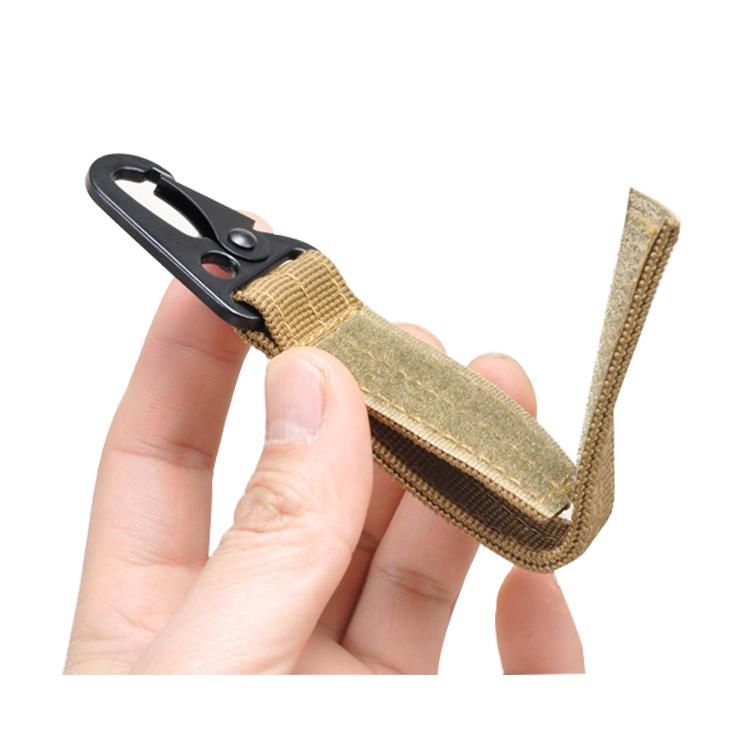 Military Tactical Nylon Belt KeyHook Molle Webbing Buckle Hanging Carabiner Clips