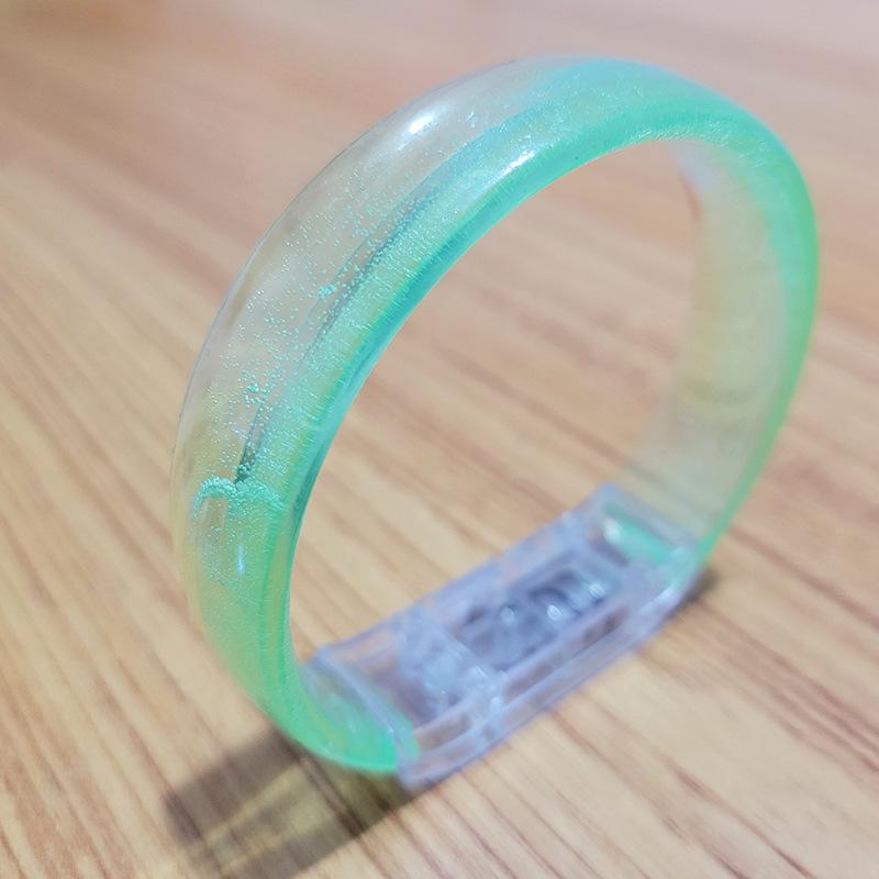 LED Luminous Glitter Bracelet for Music Festivals and Concerts