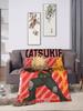 My Hero Academia Plush Flannel Throw Blanket for Kids  Adults Warm Soft Bedspread for Couch Chair Sofa Bed Perfect Gift Idea