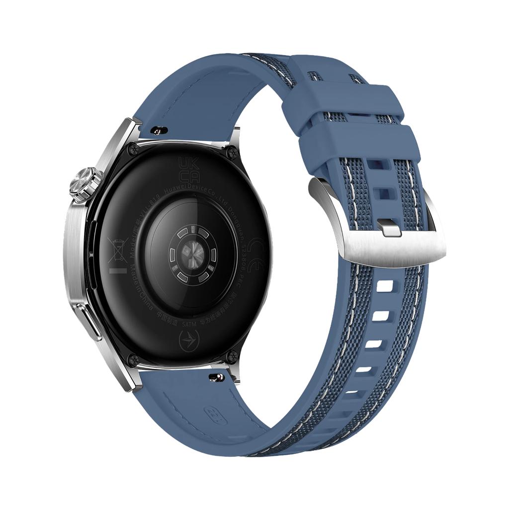 22mm Universal Strap Suitable for Huawei Watch GT6/GT6pro Soft & Durable Silicone Nylon Replacement Wristband for GT5 GT4 46mm