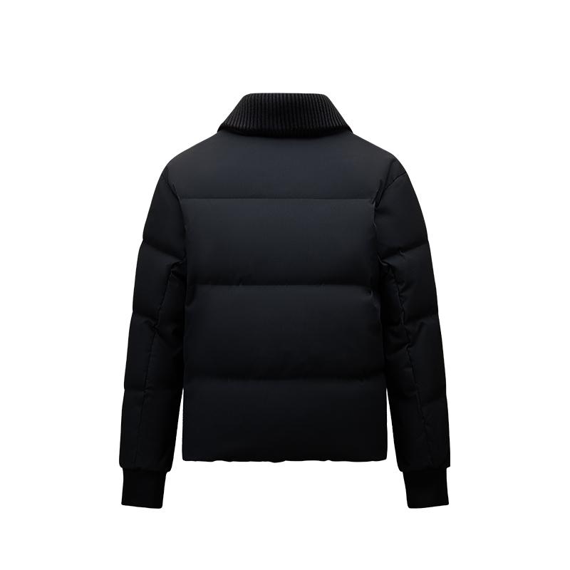 Anta Comfortable Casual Polo Neck Loose Versatile Solid Color Simple Down Jacket Women Outerwear 162547914-2