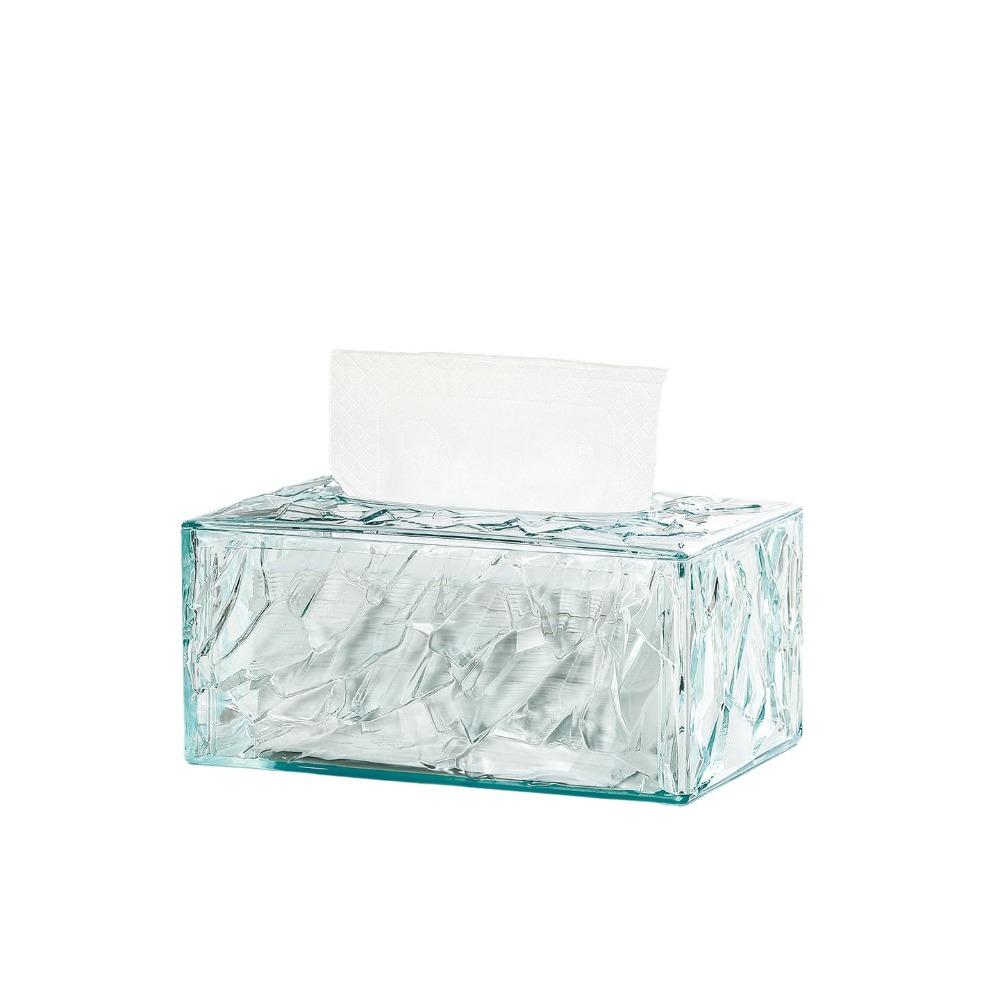 Dust Resistant Wipes Container Large Capacity Desktop Tissue Dispenser Facial Tissue Holder Home