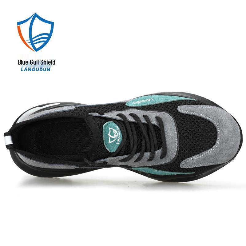 Men's Lightweight Breathable Steel Toe Safety Work Shoes
