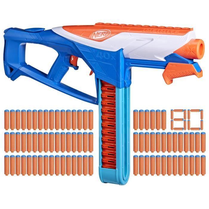 Nerf nseries blaster infinite à fléchette, 80 fléchettes, à partir de 8 ans