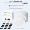 12 PCS Filter Unit 3.0 Pet Cat Kit Water Fountain Filters 2025 New Fit For E versweet Solo 2/Solo SE, E versweet 3 Pro/2S/3, Including Replacement