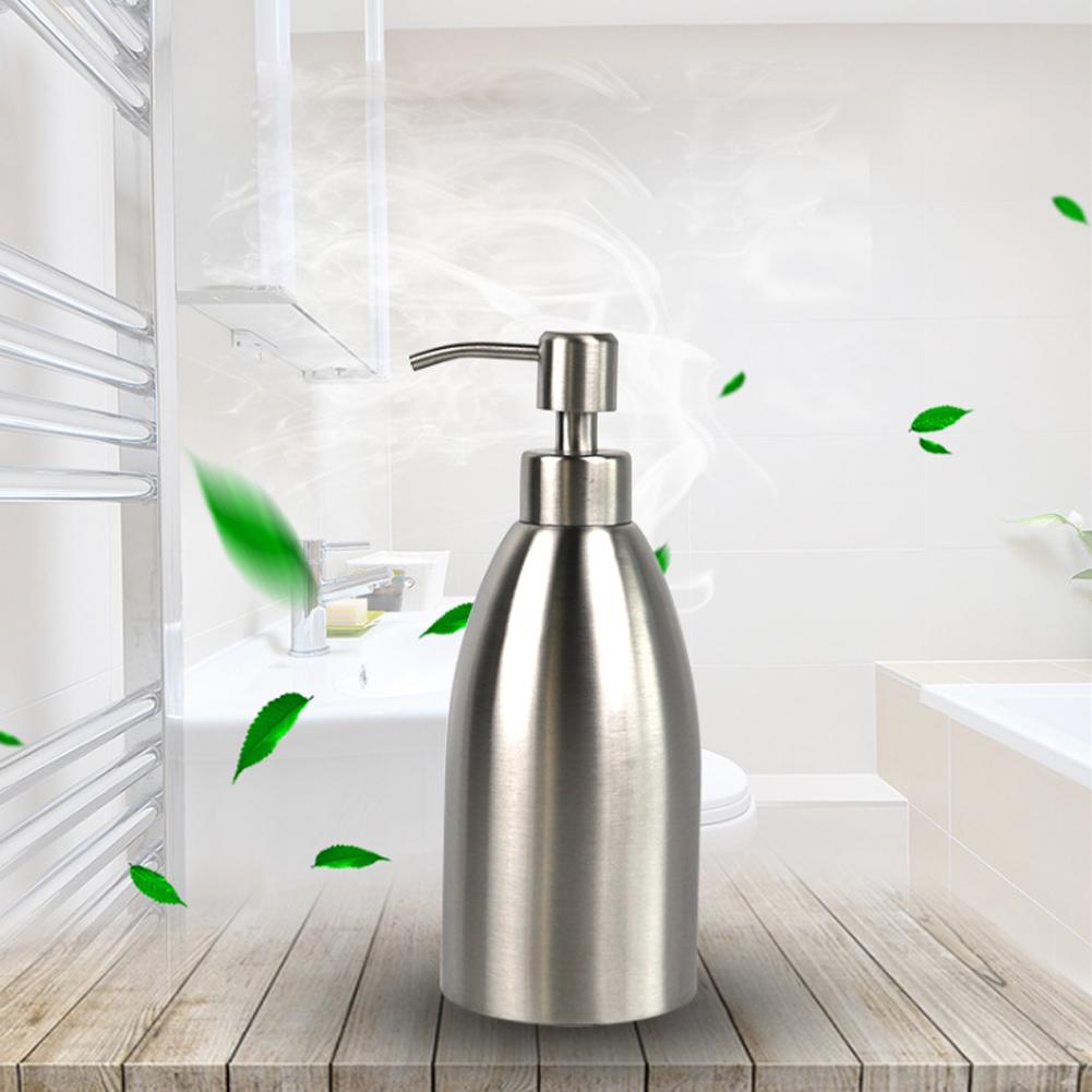 Household 304 Stainless Steel Shampoo Dispenser Nozzle Liquid Soap Pump Head Wash Bath Tool