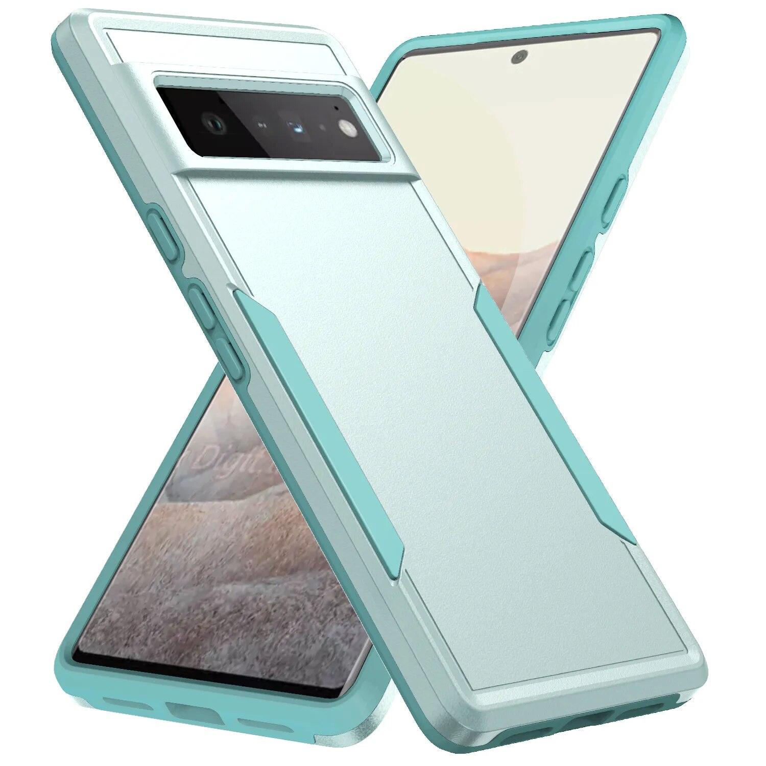 

Защитный чехол для мобильного телефона для Google Pixel 8 Pro Pixel8 Pixel7 Pixel 7 7A 6 Pro 6A Pixel7a Pixel6A Pixel6 Strong Coque for Pixel 7A чёрный