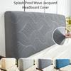 1 PC Splash Proof Headboard Cover Wave Pattern Bed Head Cover Knitted Elastic Jacquard Bedside Cover for Bed In Bedroom Decor