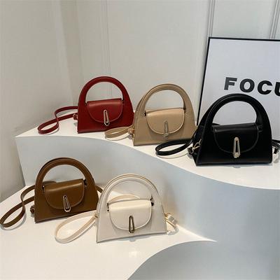 Modna, codzienna, prosta torba crossbody, wiosna, nowy niszowy design, nowa, modna, codzienna torebka na ramię