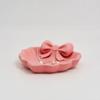 Embossed Pattern Jewelry Tray 3D Printed Bow Tray, Heart Shape Ring Dish, Entryway Table Trays, Hair Tie Organizer Decorative Trinket for Rings