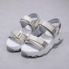 Summer Casual Womens Open Toe Sandals With Breathable Pu Upper For Beach And Daily Wear