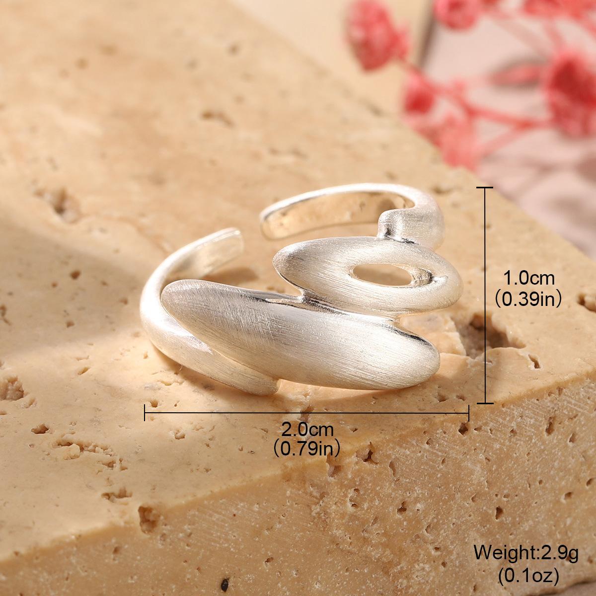 European and American new ins style geometric turquoise pearl earrings pleated high-end exaggerated earrings