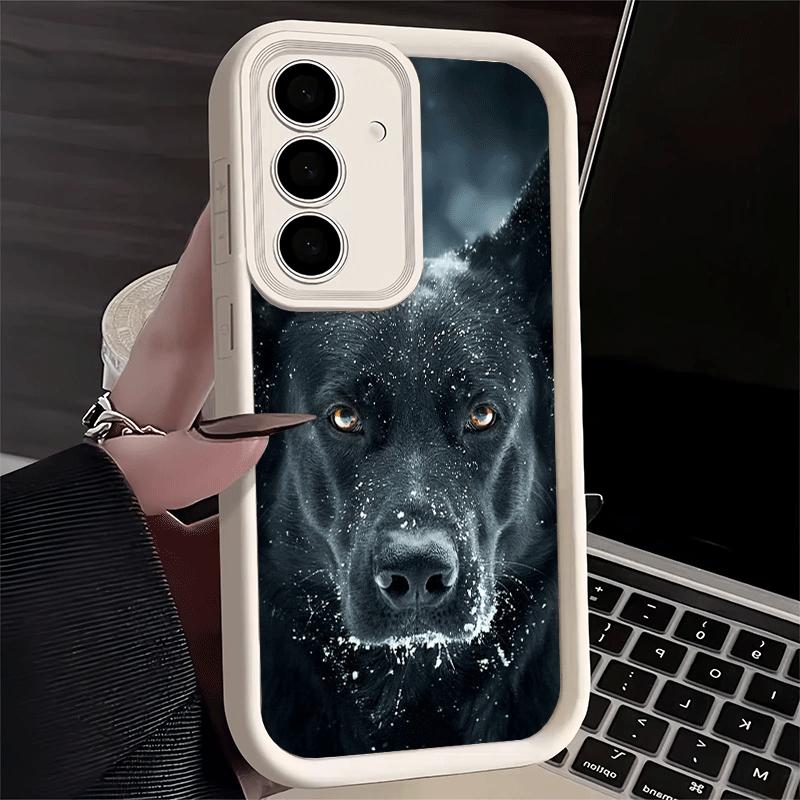 Phone Case for Samsung Galaxy S26 S25 Ultra S24 FE German Shepherd Dog Shell S23 Plus S22 + S21 S20 5G Soft Silicone Funda