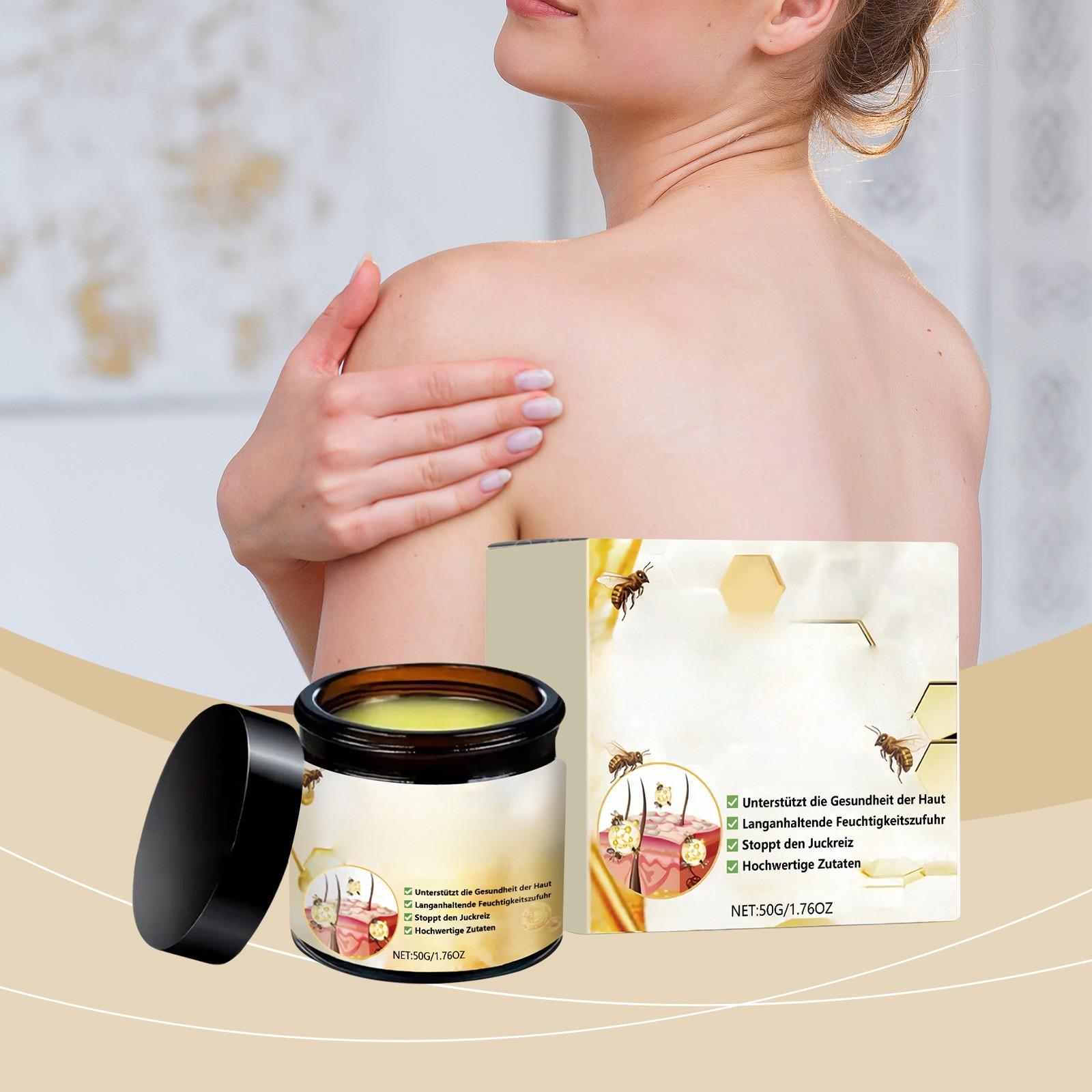 

Bee Skin Care Cream Relief Anti-Inflammatory Moisturizing Soothing Cream Tea Oil