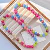 High Quality Dopamine Polygemstone Rock Necklace Clavicle Chain